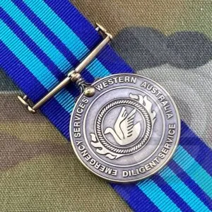 Emergency Services Diligent Service Medal ESDSM